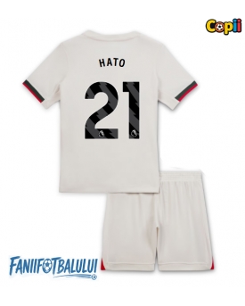 Chelsea Jorrel Hato #21 Echipament de Fotbal Replică 2025-26 Copii Deplasare (+ Șorturi)